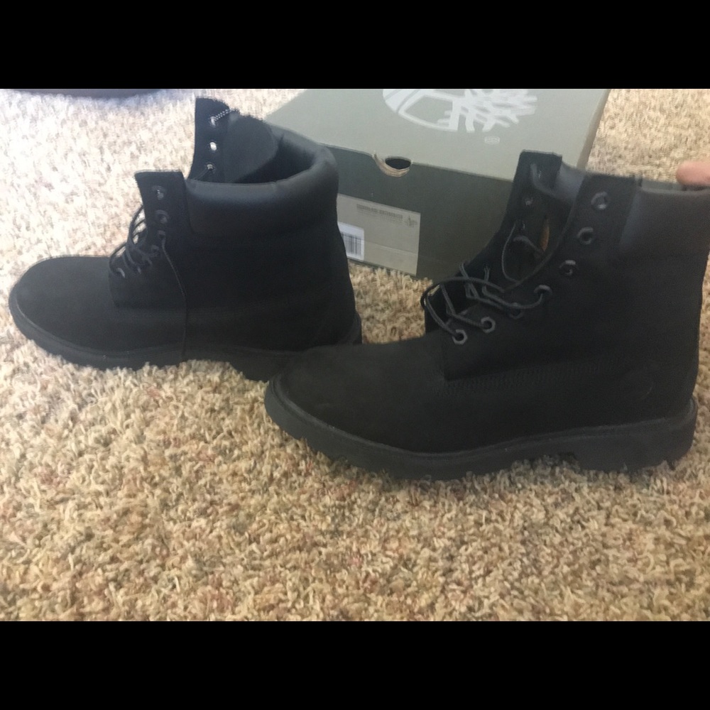 Black Timberland Boots